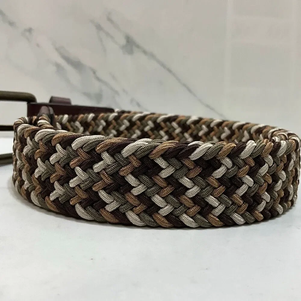 Youth Multi Colored Braided Belt